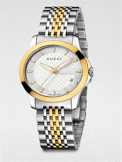 gucci g-timeless gunmetal stainless steel chronograph bracelet watch|Gucci stainless steel bracelet.